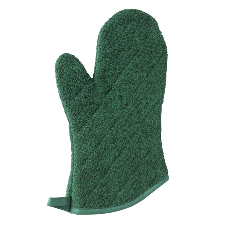 Value Basics Solid Quilted 100% Cotton Terry Thumb Mitt Hunter Green -  RITZ, 9657145